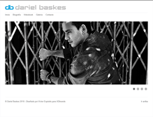Tablet Screenshot of darielbaskes.com